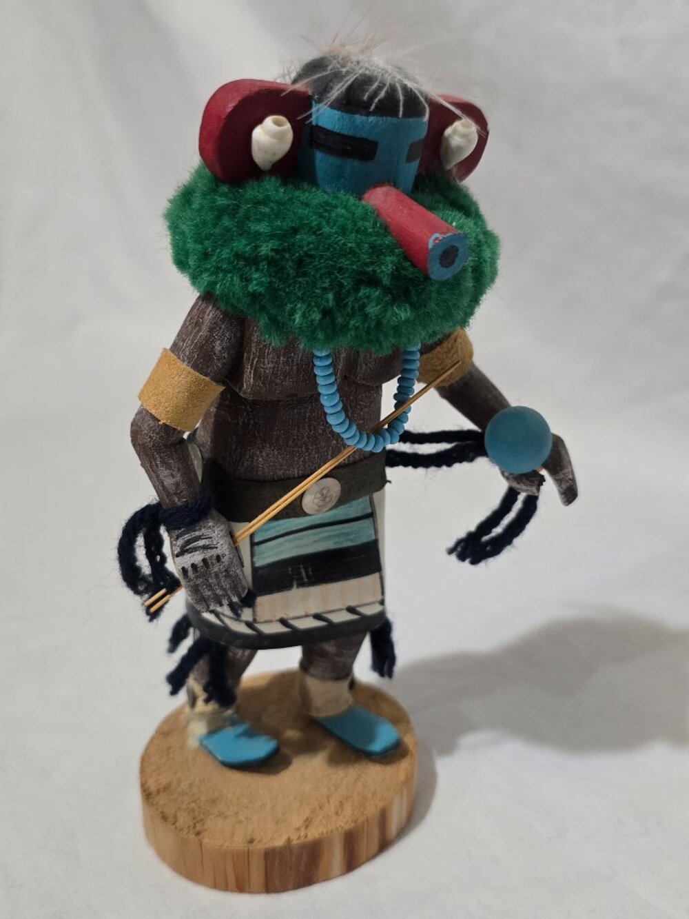 Native American Kachina Doll - Peeping Out Man Kashina